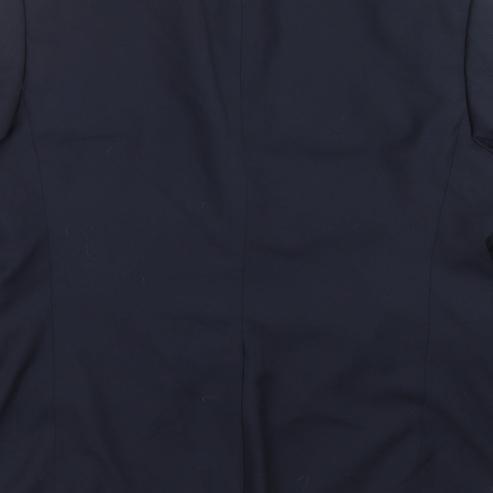 Marks and Spencer Mens Blue   Jacket Suit Jacket Size 44