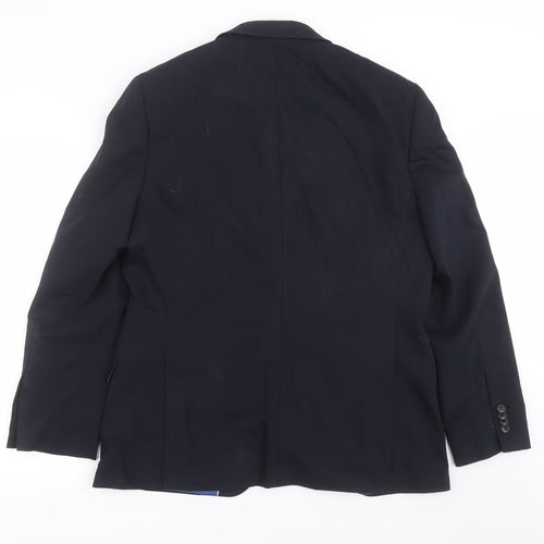 Performance Suit Mens Blue   Jacket Suit Jacket Size 42