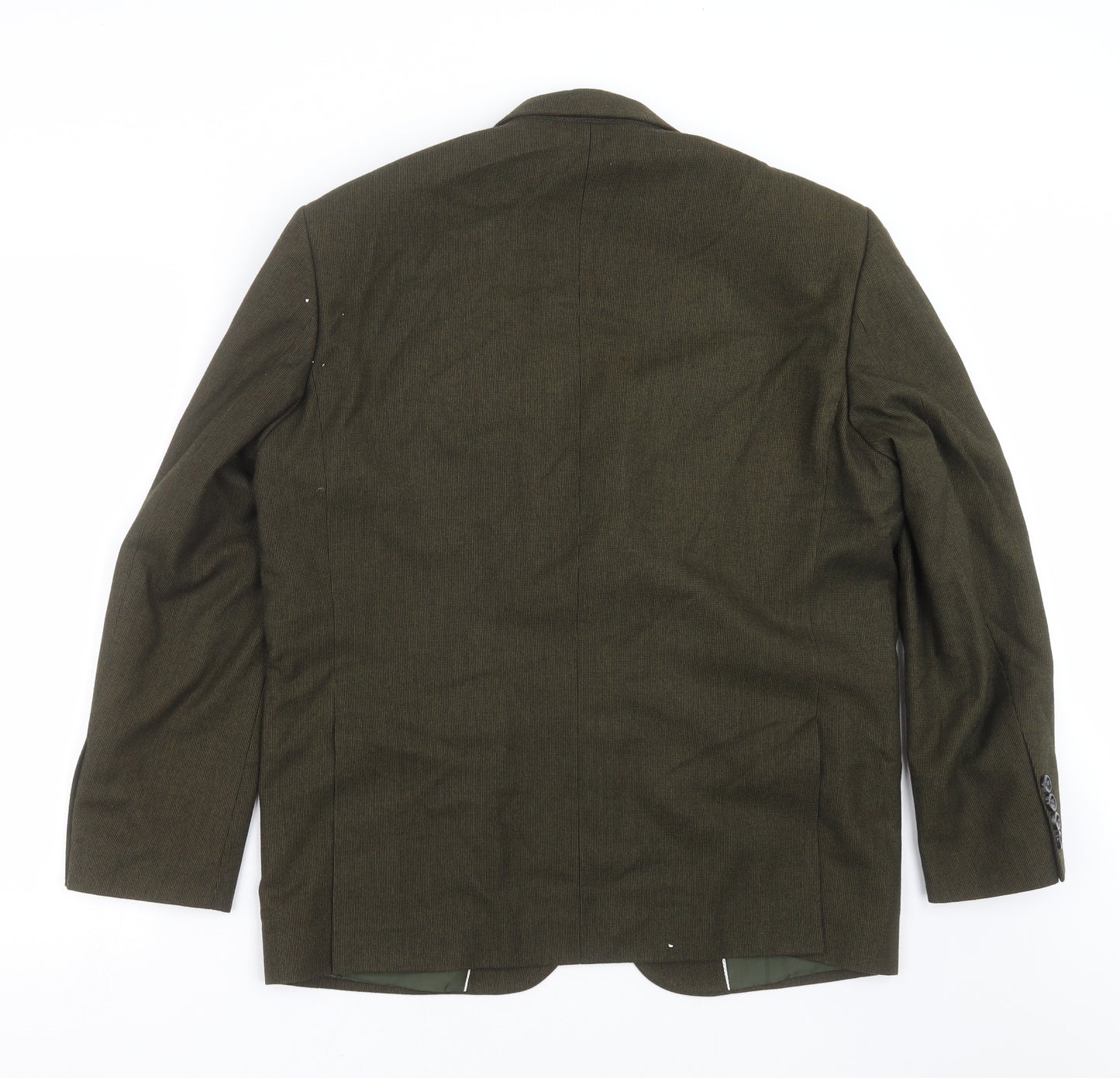 Preworn Mens Green   Jacket Suit Jacket Size 42