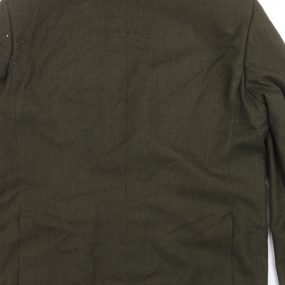 Preworn Mens Green   Jacket Suit Jacket Size 42