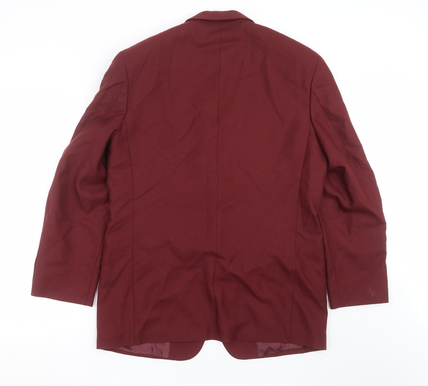 Douglas Mens Red   Jacket Suit Jacket Size 40  - burgundy