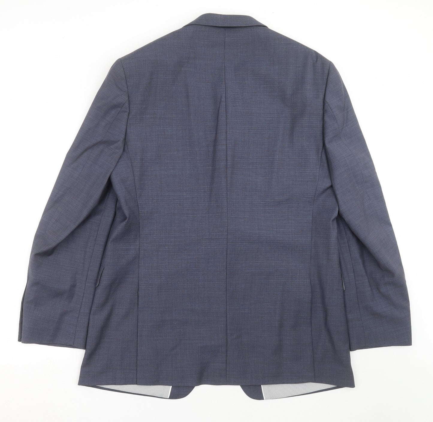 Marks and Spencer Mens Black   Jacket Suit Jacket Size 44  - lightweight