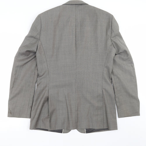 Jeff Banks Mens Grey   Jacket Suit Jacket Size 40