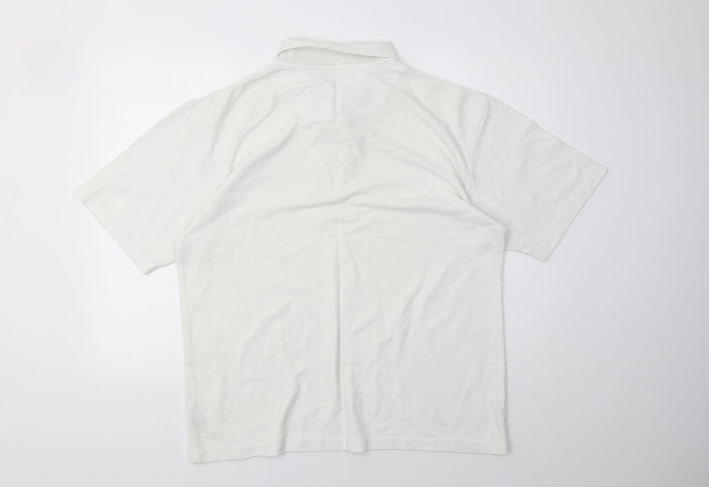 grey goose Mens White    Polo Size L