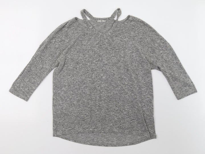 Sainsburys Womens Grey   Pullover Sweatshirt Size 14