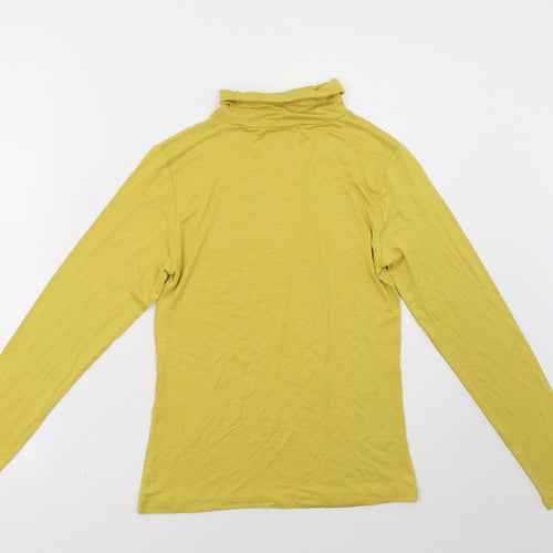 Peacocks Womens Yellow   Pullover Sweatshirt Size 10