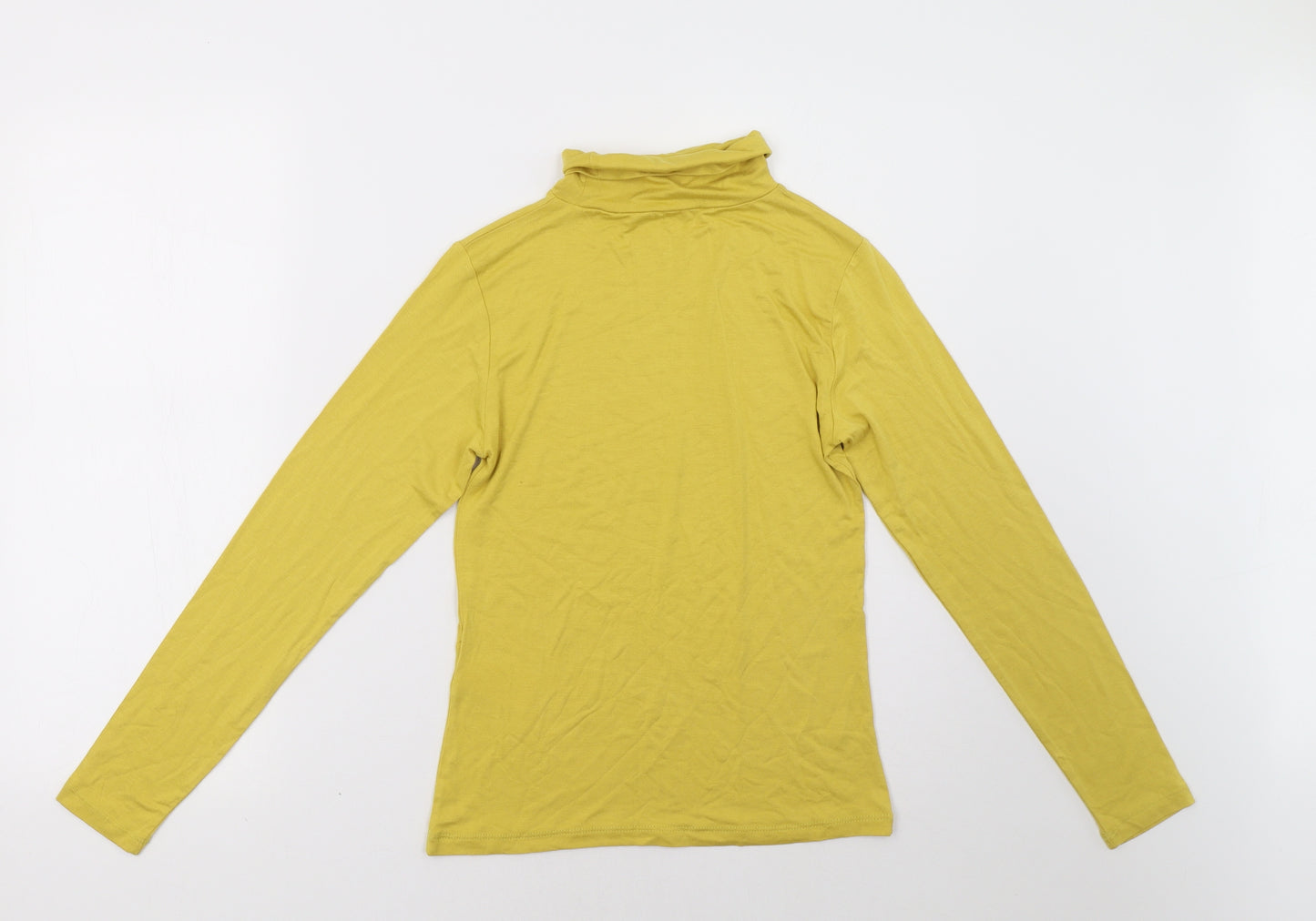 Peacocks Womens Yellow   Pullover Sweatshirt Size 10
