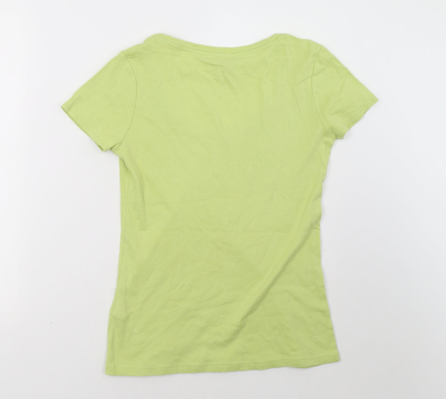 Marks and Spencer Womens Green   Basic T-Shirt Size 12