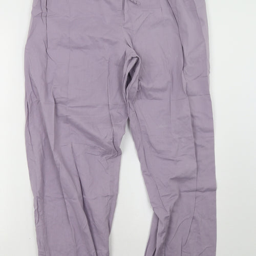 Gap Womens Purple   Trousers  Size M L32 in