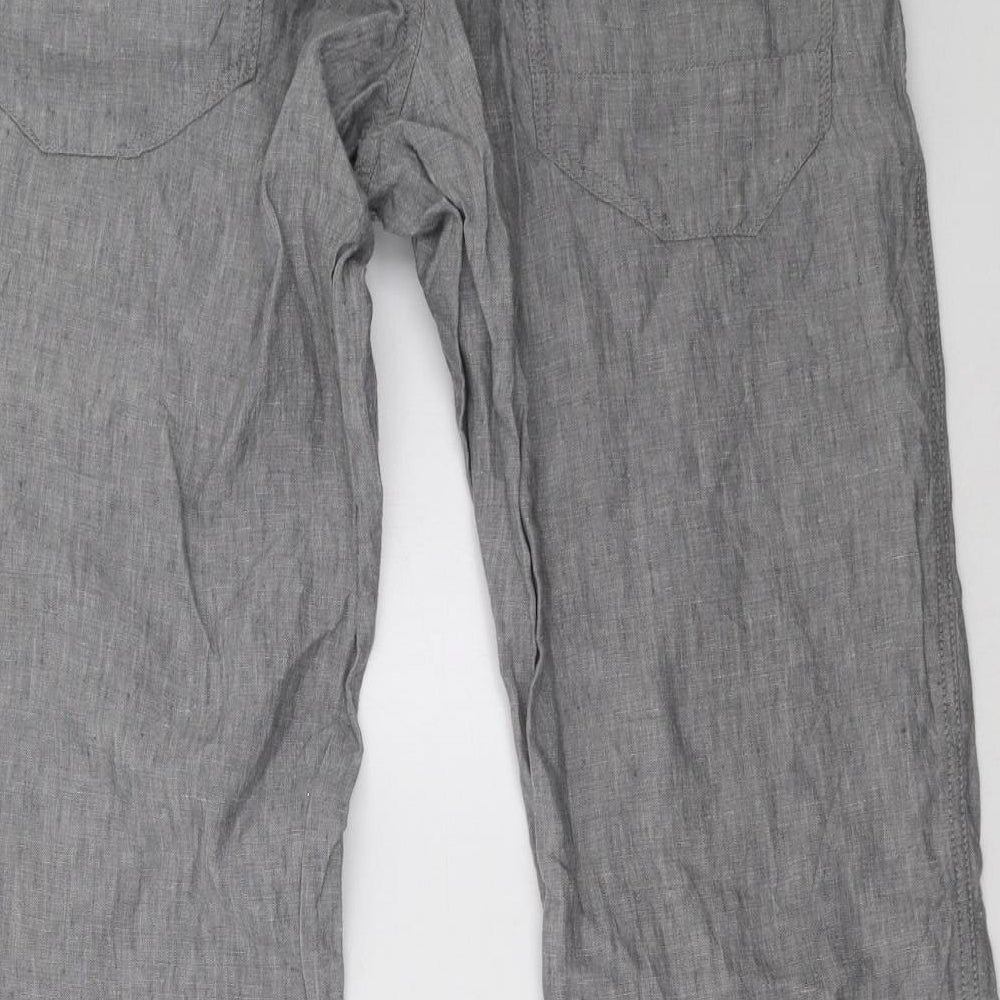 NEXT Mens Grey   Trousers  Size 34 L35 in