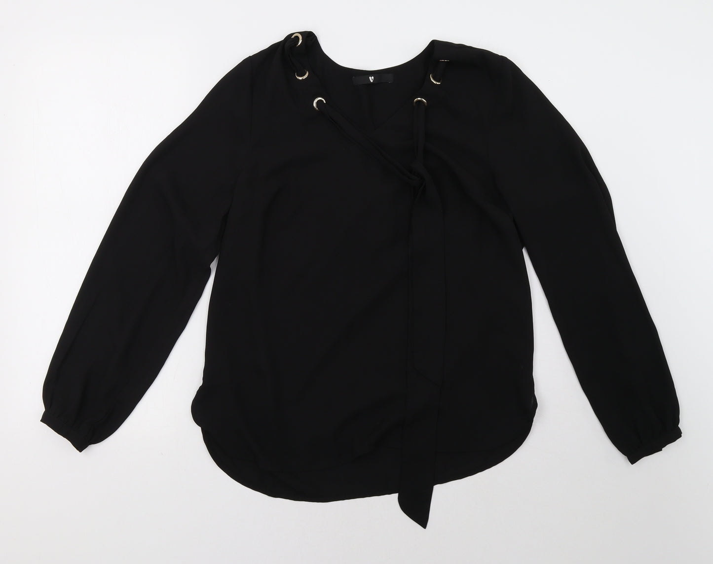 Very Womens Black   Basic Blouse Size 12