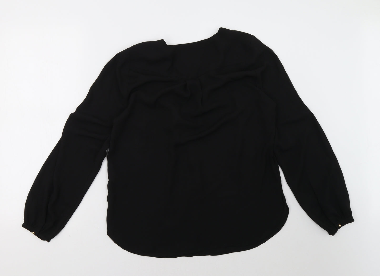 Very Womens Black   Basic Blouse Size 12
