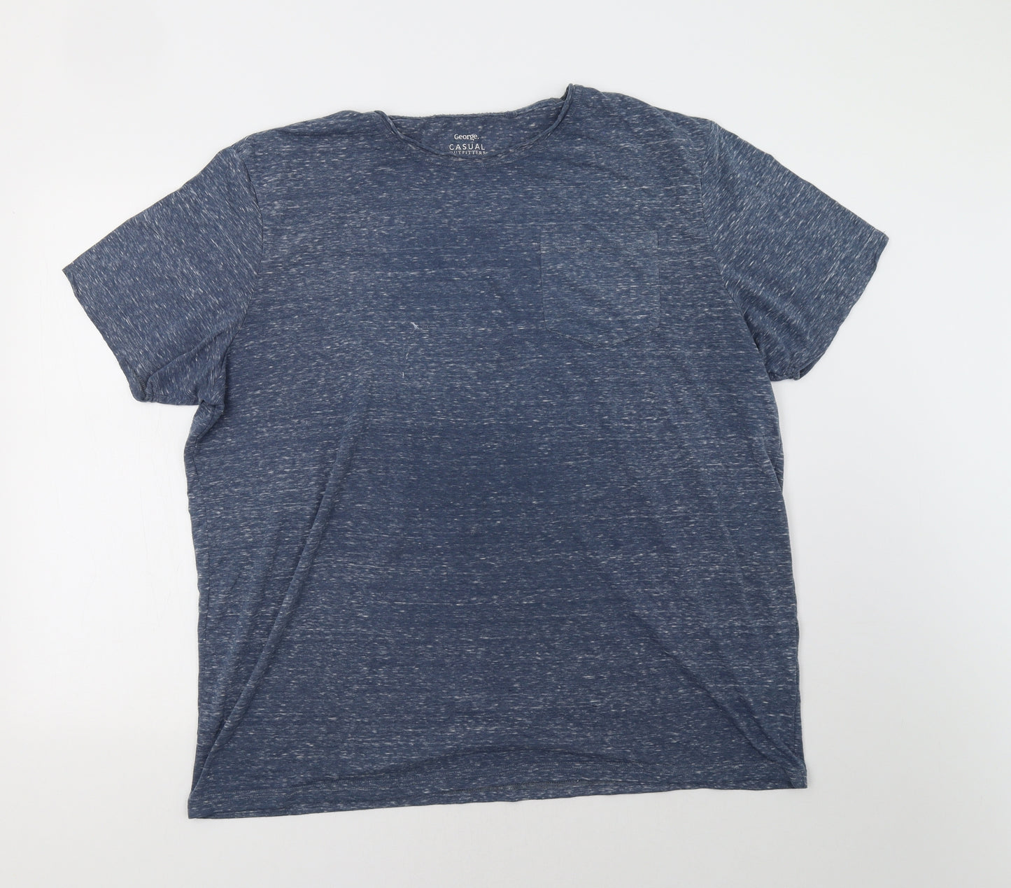 George Mens Blue    T-Shirt Size 2XL