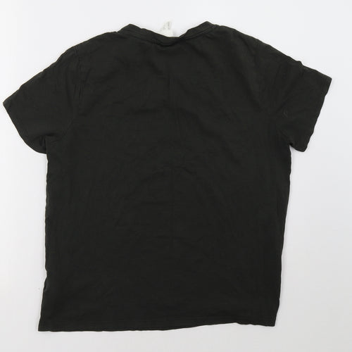 H&M Womens Green   Basic T-Shirt Size M