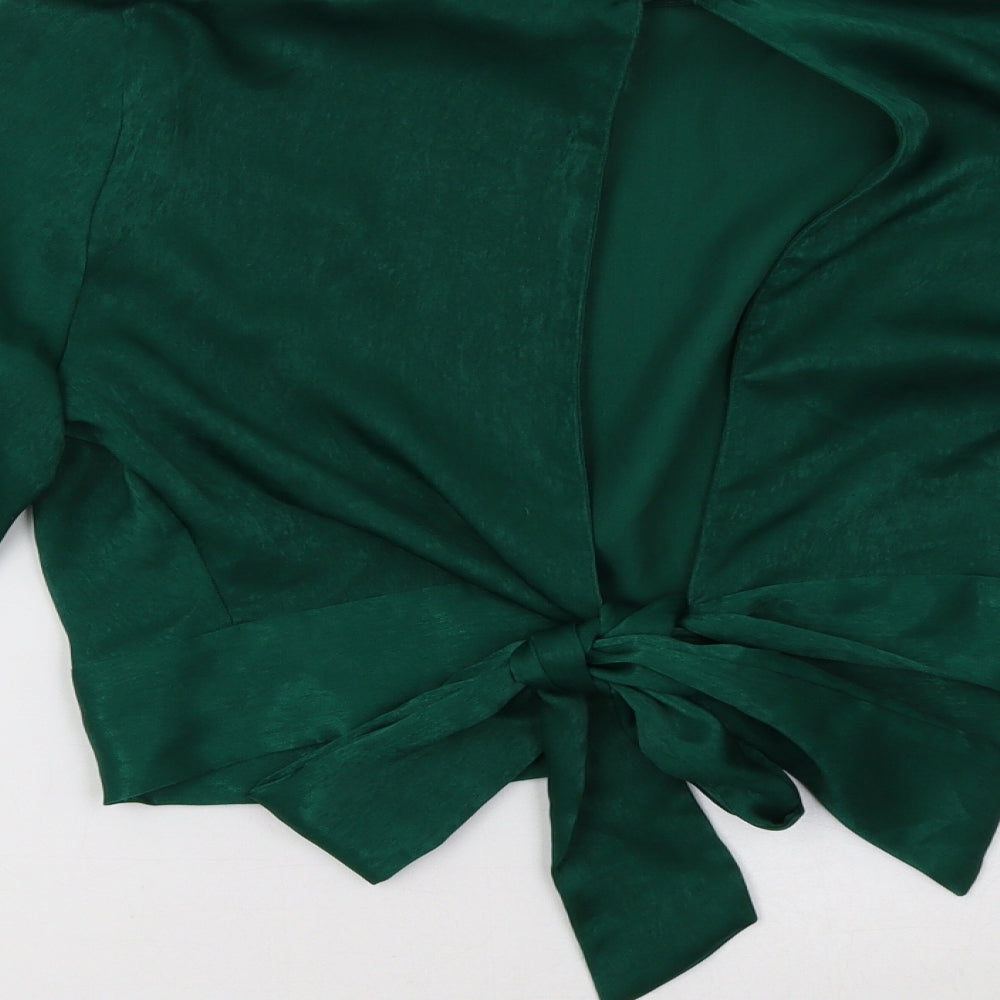 River Island Womens Green   Basic Blouse Size 12