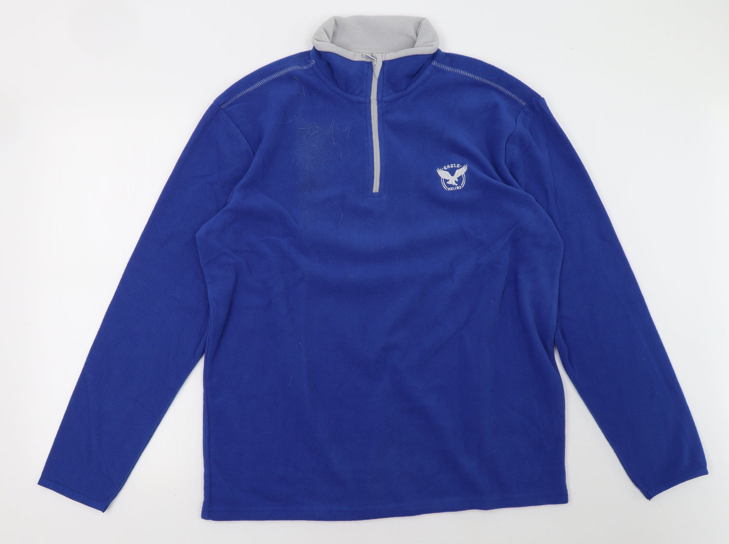 Atlas For Men Mens Blue   Pullover Sweatshirt Size M