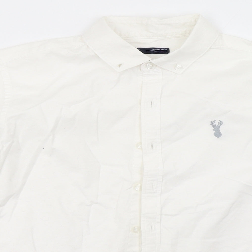 NEXT Boys White   Basic Button-Up Size 11 Years