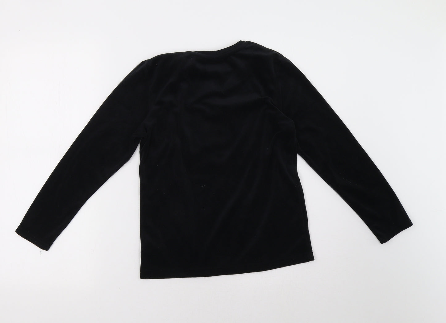 Primark Boys Black  Rayon  Pyjama Top Size 9-10 Years  - playstation
