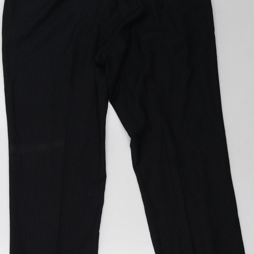 George Mens Blue Striped  Trousers  Size 38 L31 in