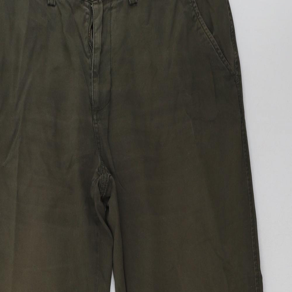 Debenhams Mens Green   Trousers  Size 38 L32 in