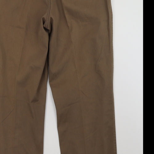 Debenhams Womens Brown   Trousers  Size 38 L30 in