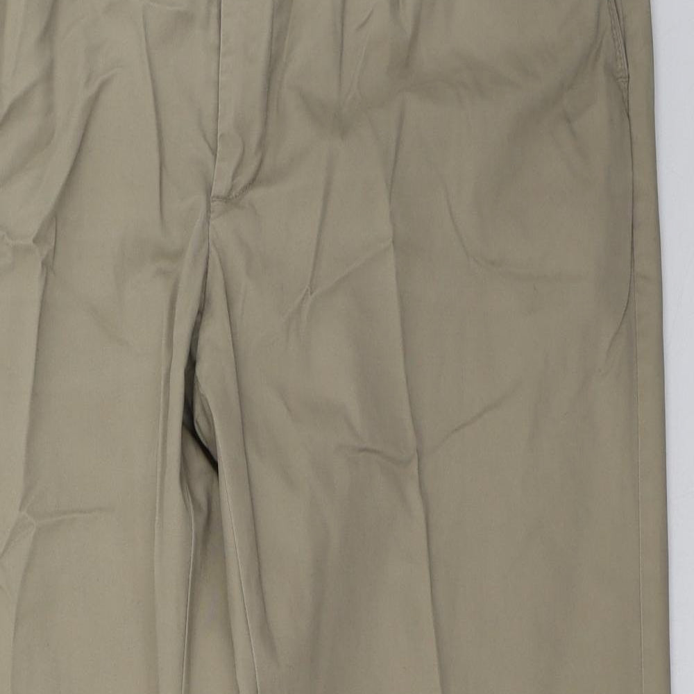 Marks and Spencer Mens Beige   Trousers  Size 38 L31 in
