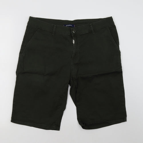 Kangol Mens Green   Chino Shorts Size L