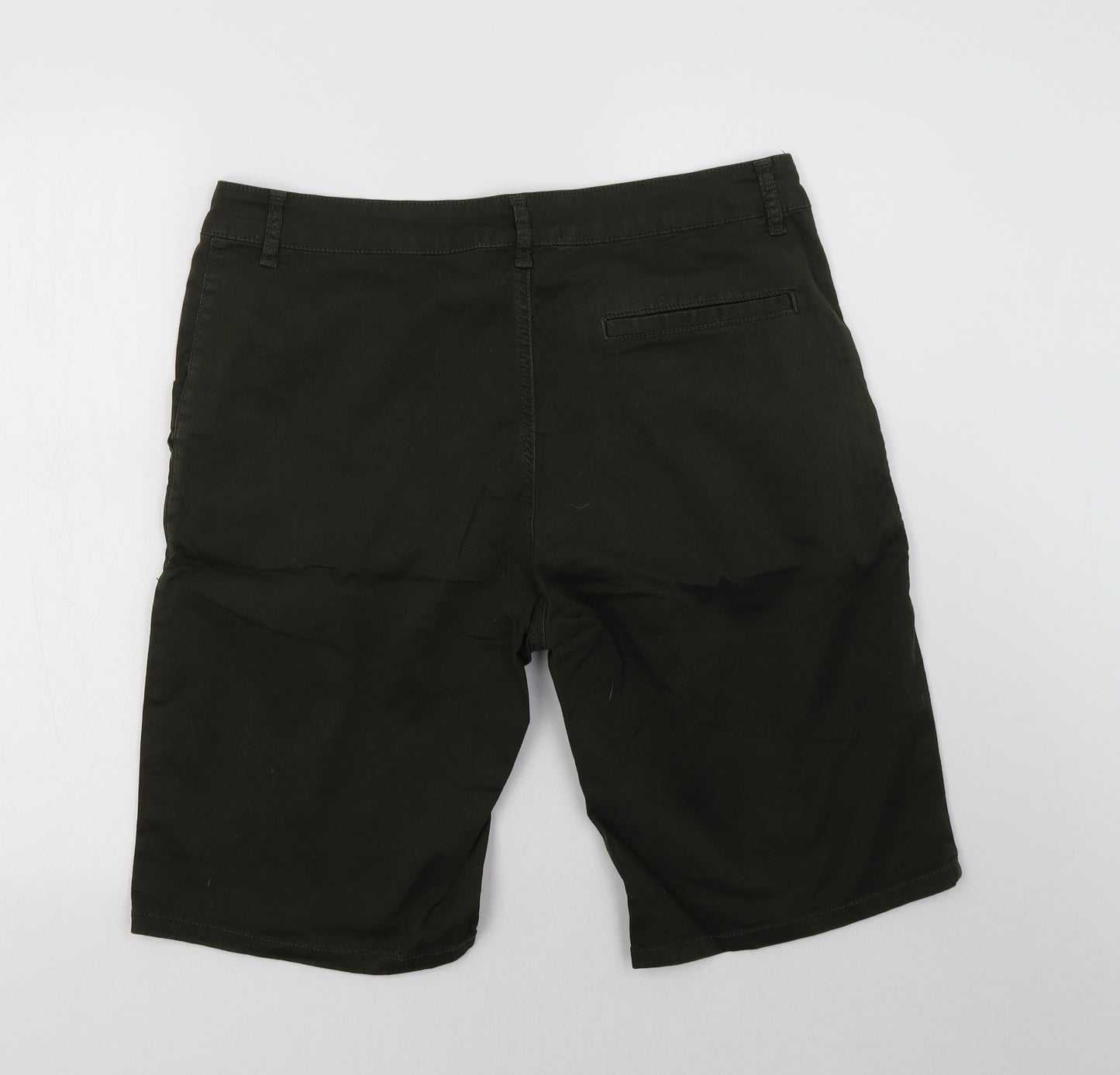 Kangol Mens Green   Chino Shorts Size L