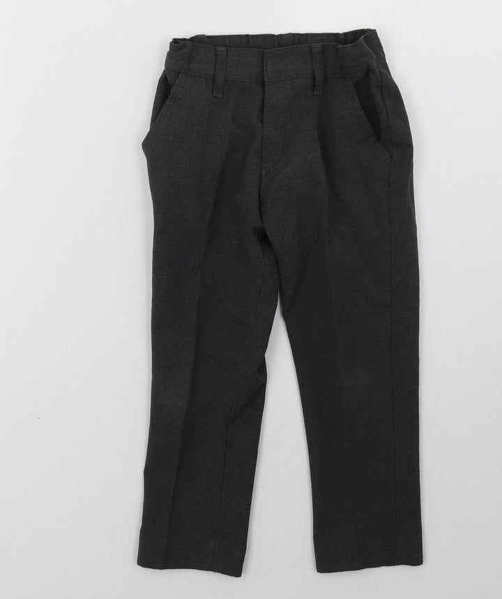 nutmey Boys Grey Trousers Size 3-4 Years