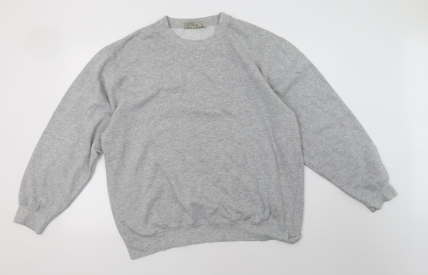 Santos Mens Grey   Pullover Sweatshirt Size XL