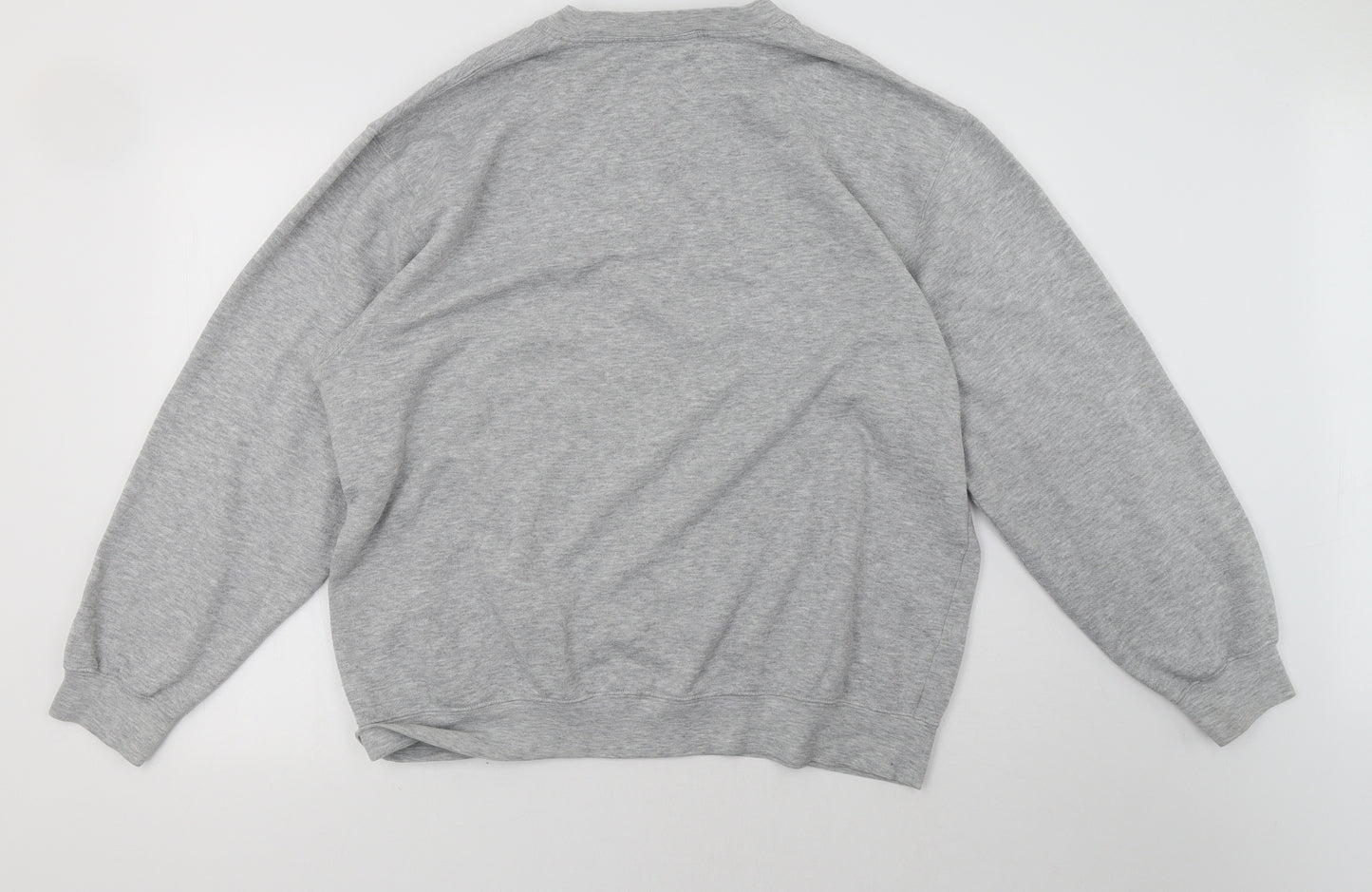 Santos Mens Grey   Pullover Sweatshirt Size XL