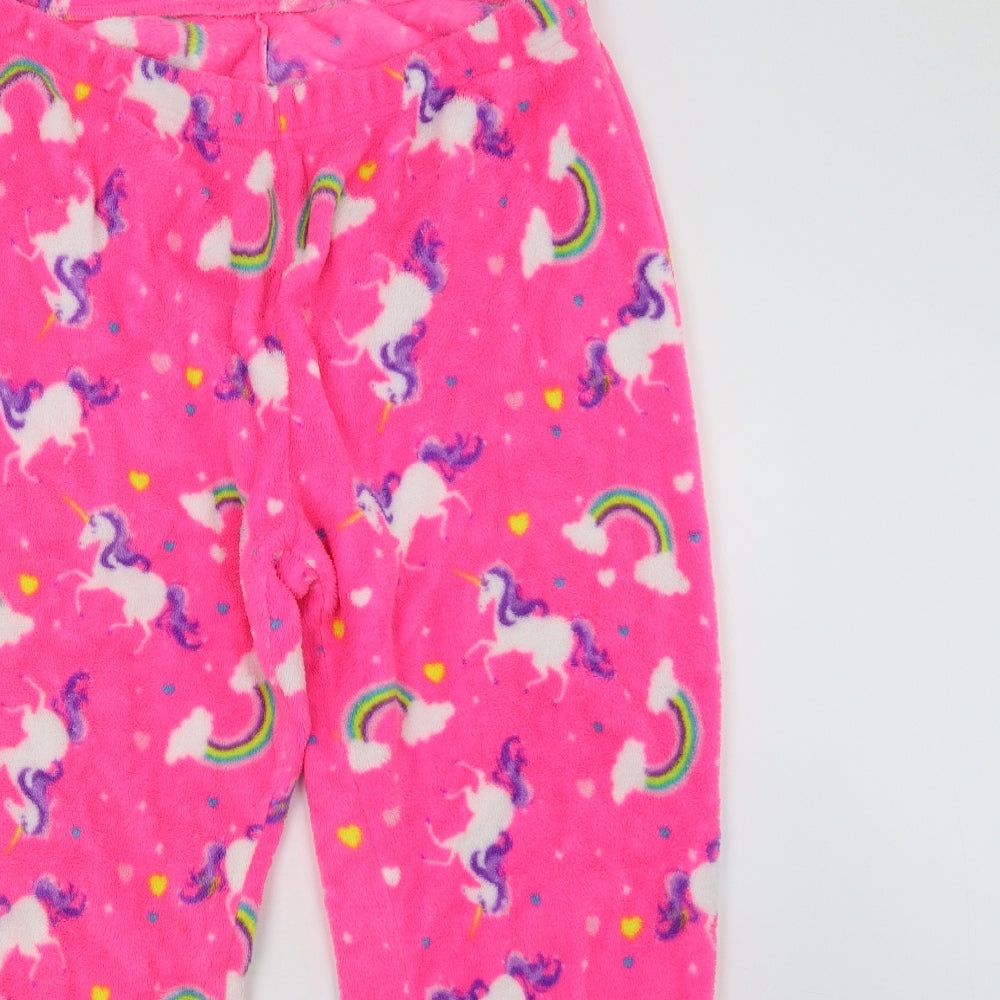 b&m Womens Pink    Pyjama Pants Size XL  - Unicorn