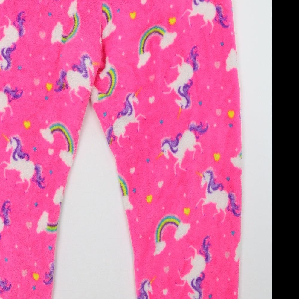 b&m Womens Pink    Pyjama Pants Size XL  - Unicorn