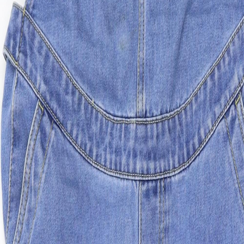 George Womens Blue   Dungaree One-Piece Size 10 L28 in