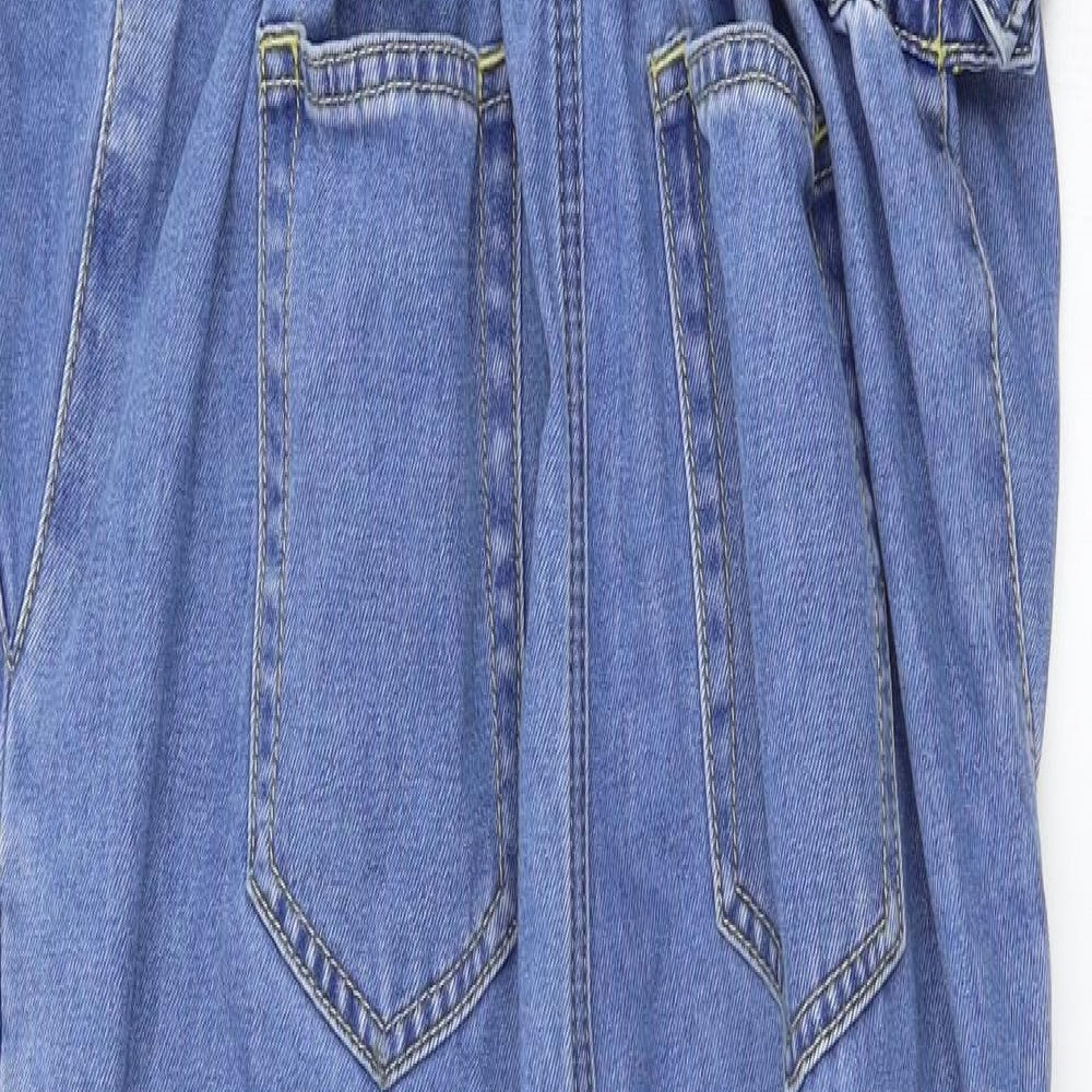 George Womens Blue   Dungaree One-Piece Size 10 L28 in