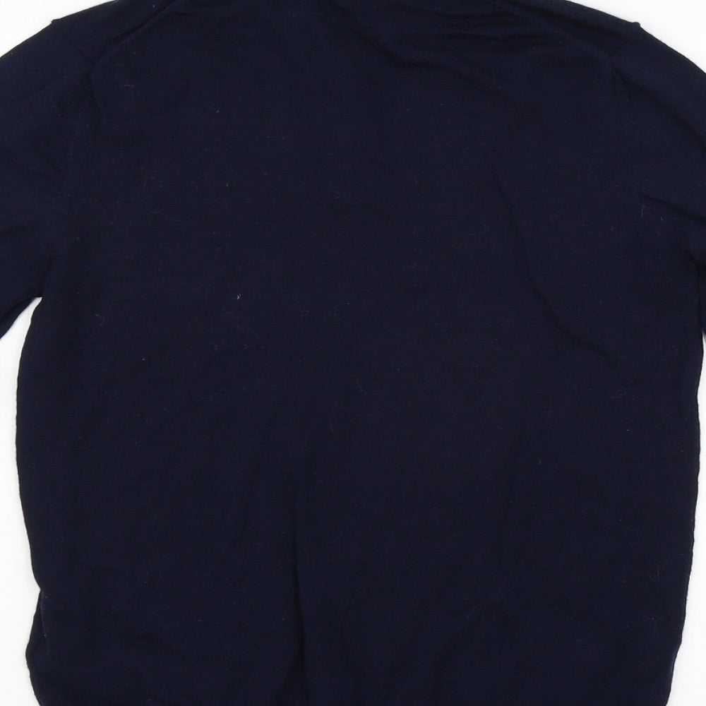 Reiss Mens Blue   Pullover Jumper Size S