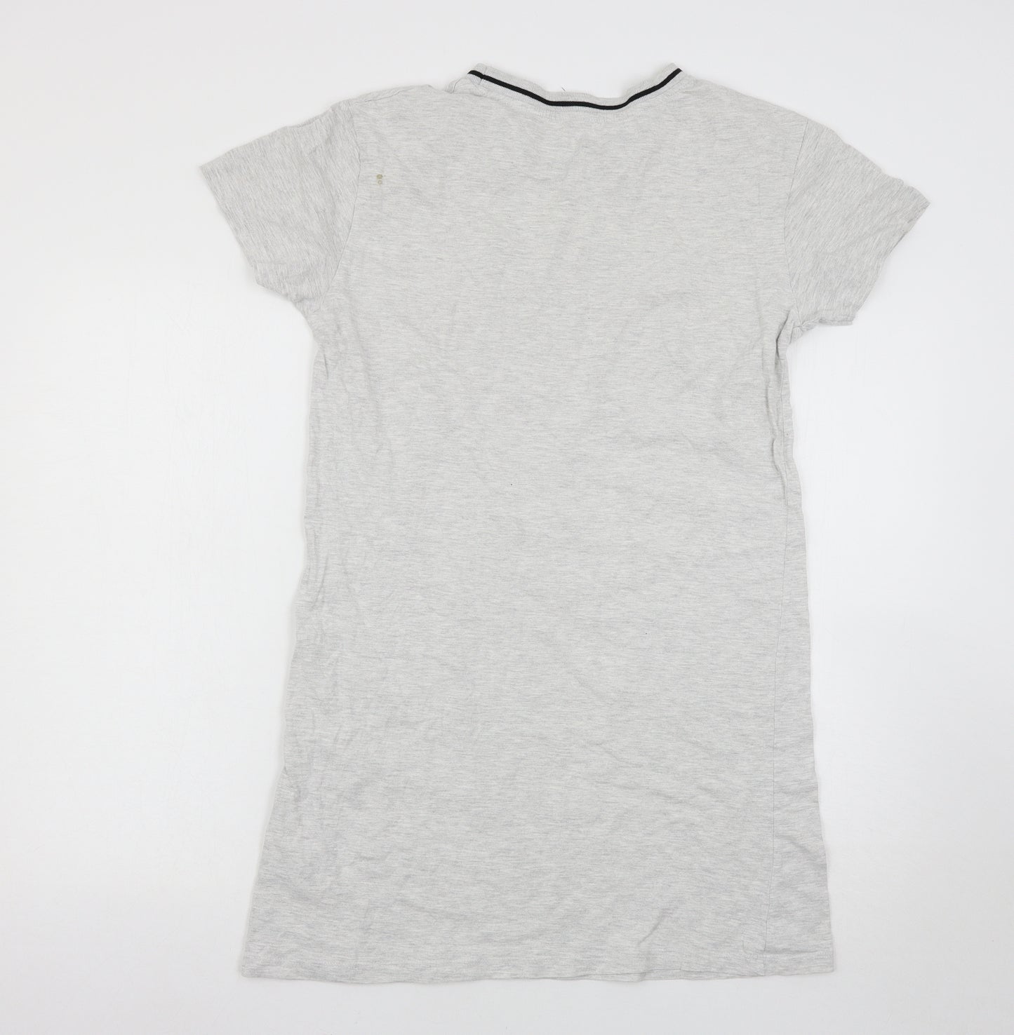 Primark Womens Grey Solid  Top Nightshirt Size 12