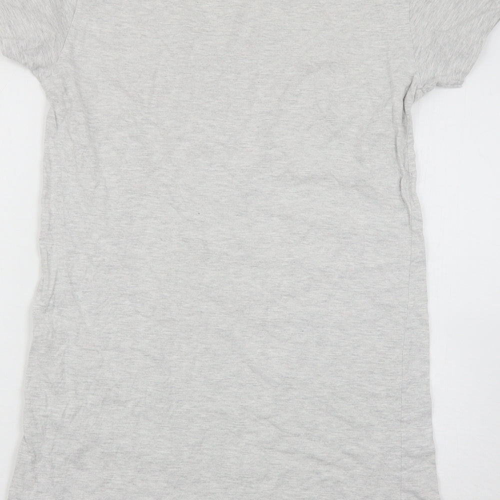 Primark Womens Grey Solid  Top Nightshirt Size 12