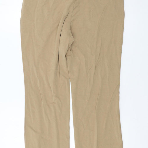 Marks and Spencer Womens Beige   Trousers  Size 12 L27 in