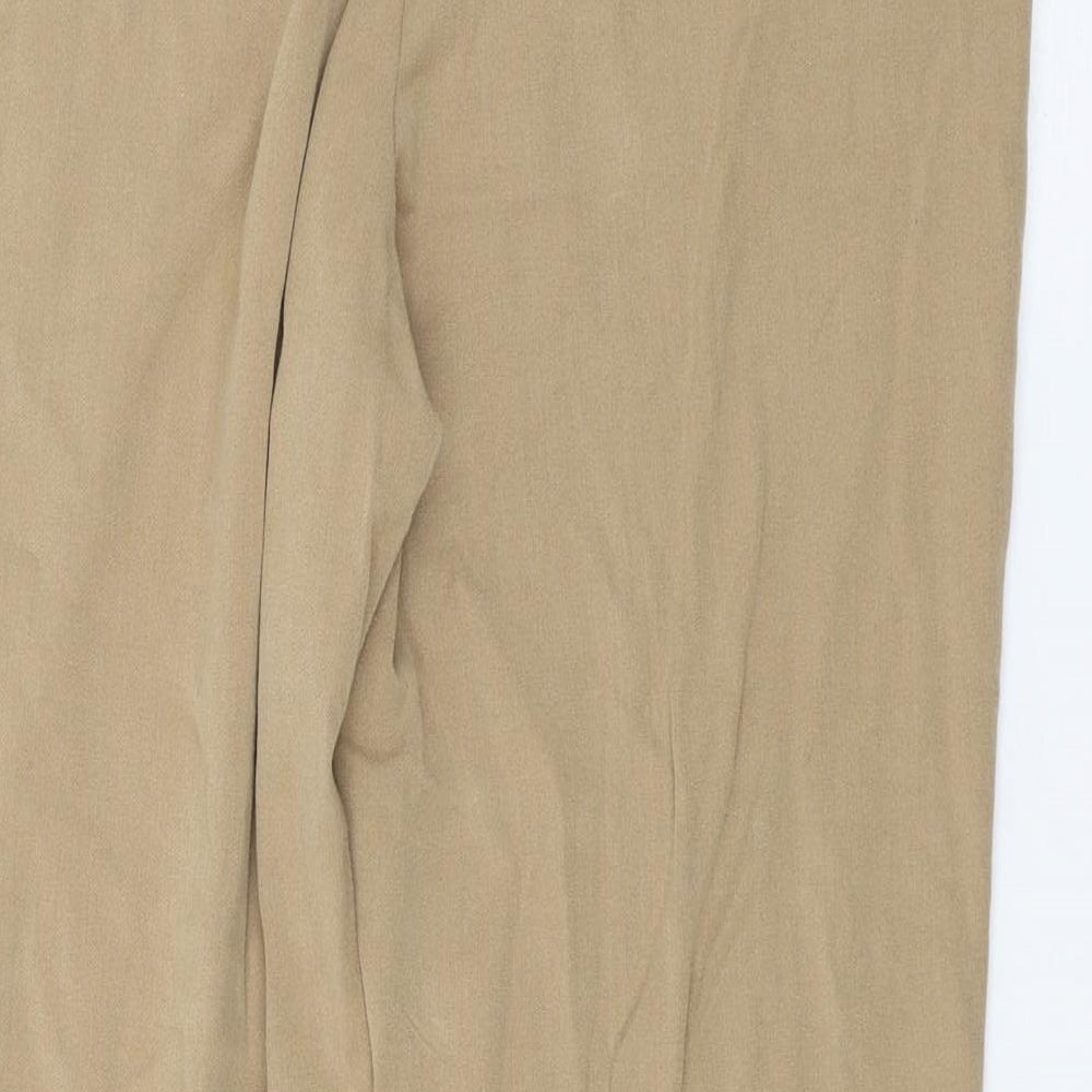 Marks and Spencer Womens Beige   Trousers  Size 12 L27 in