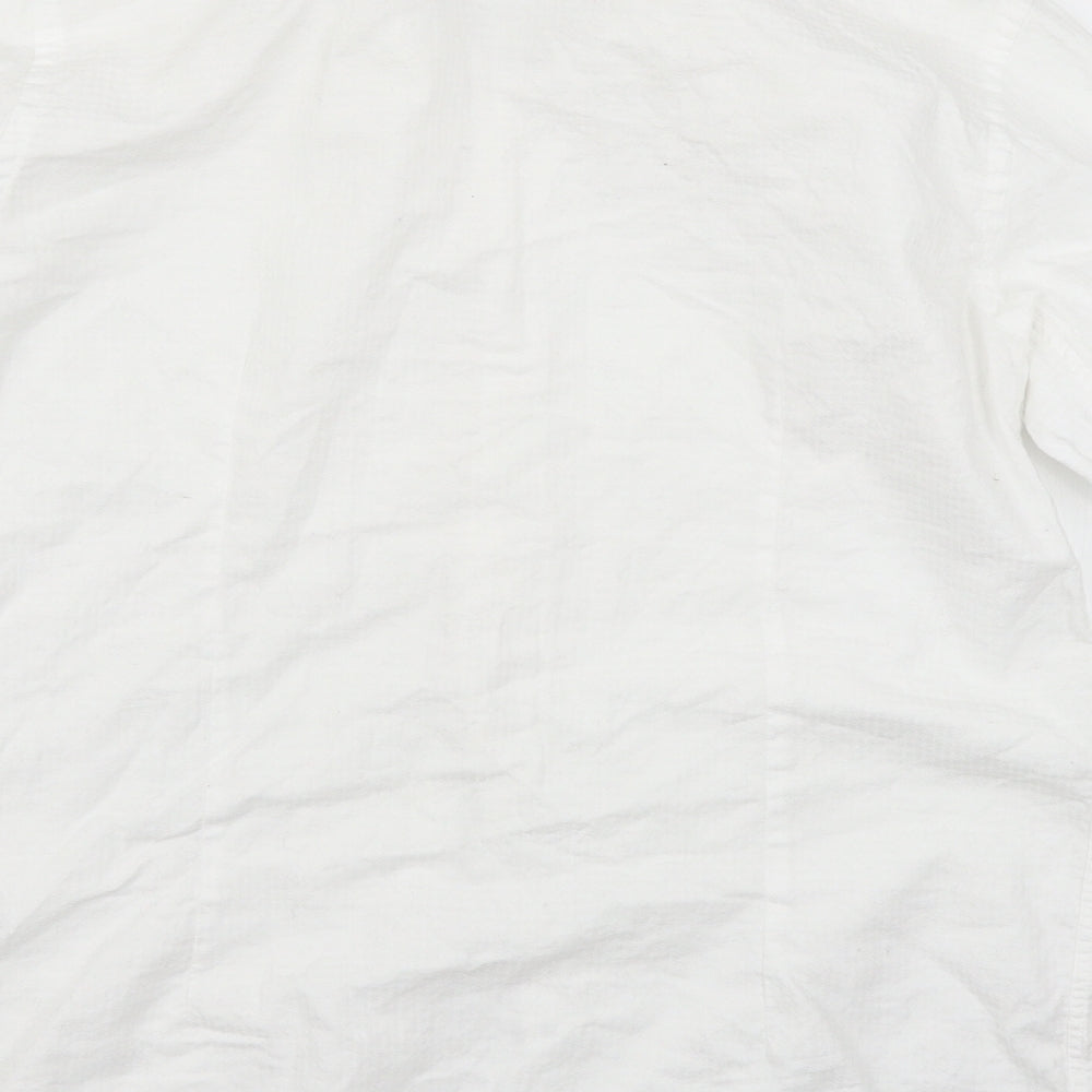 Cedar Wood State Mens White    Button-Up Size 15.5