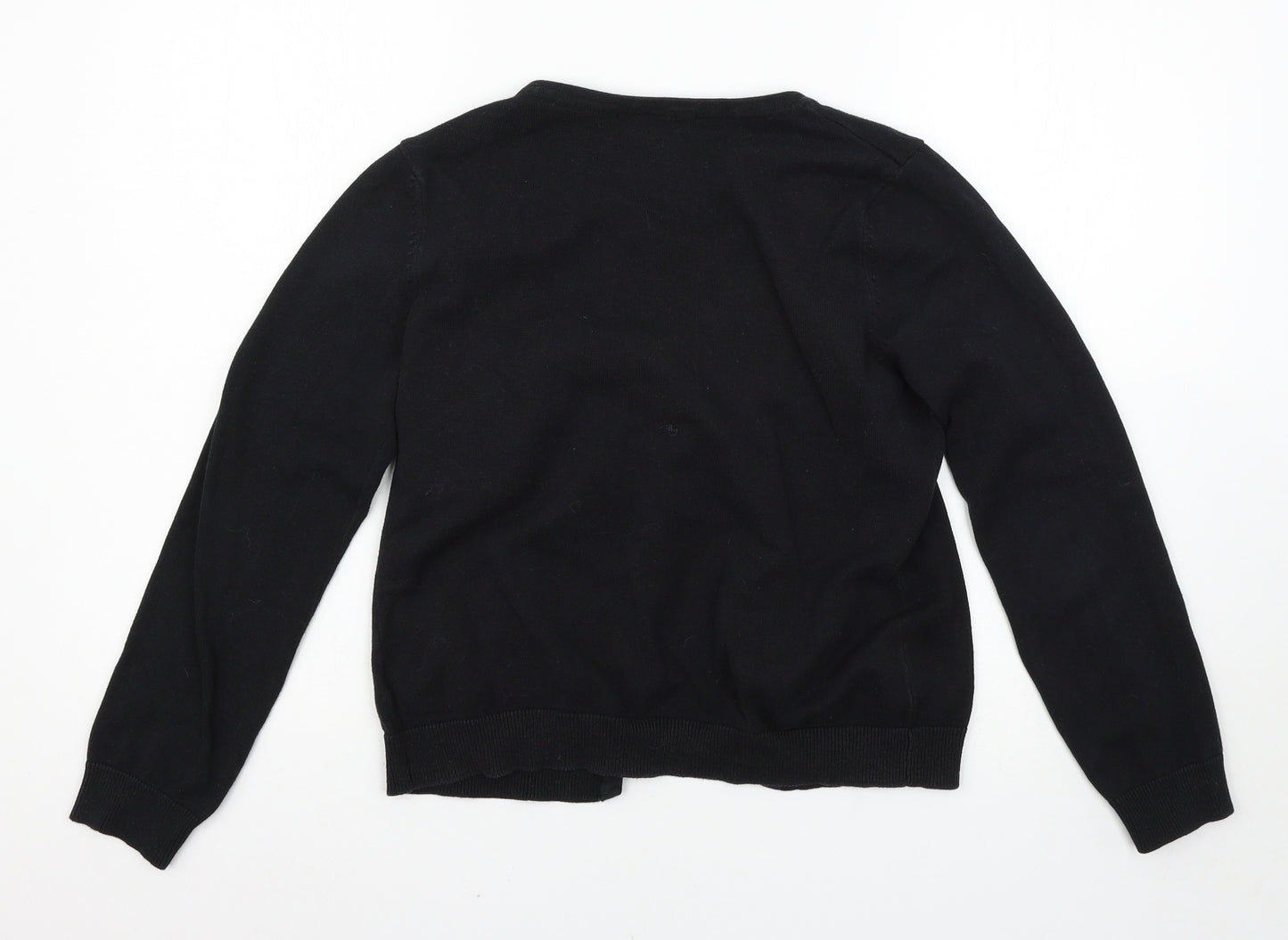 H&M Womens Black   Cardigan Jumper Size M