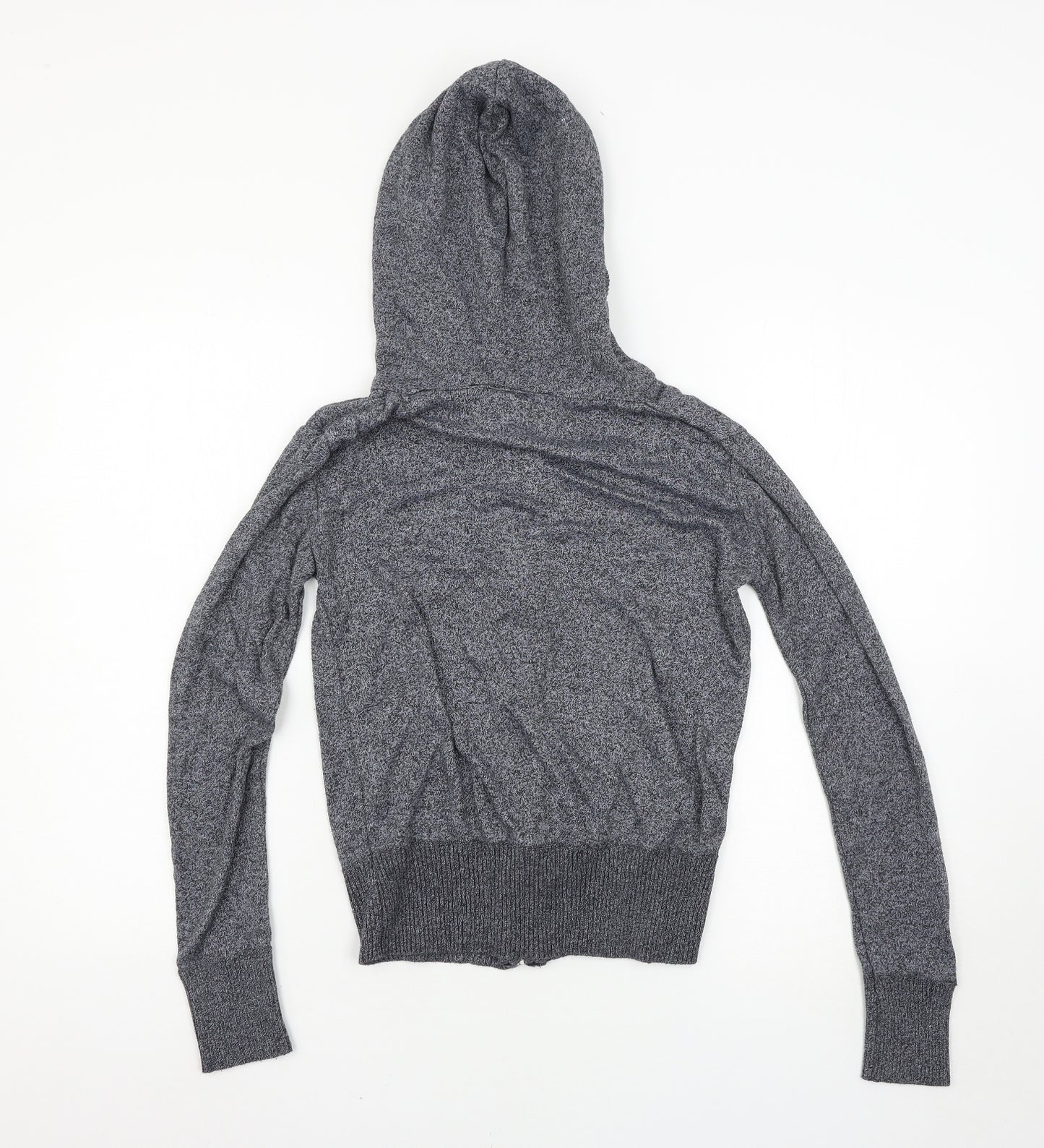 Sweet Delicate Womens Grey   Full Zip Hoodie Size M
