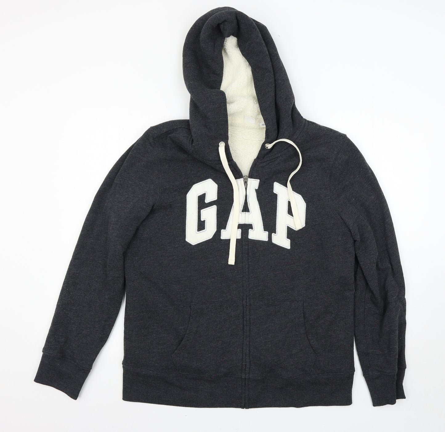 Gap Mens Grey   Full Zip Hoodie Size L