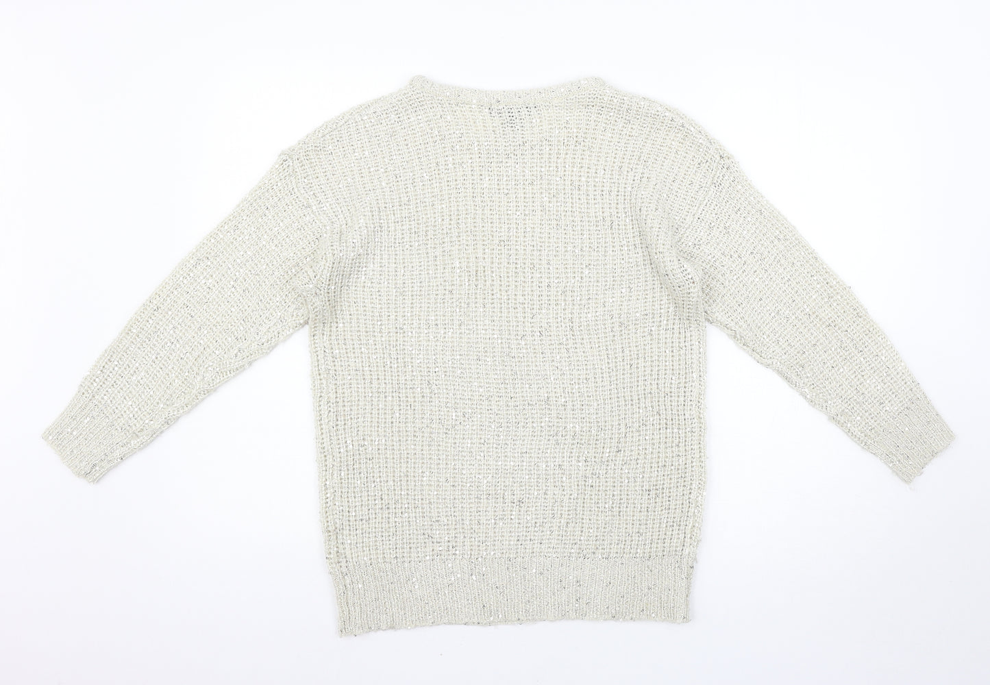 Atmosphere Womens White   Pullover Jumper Size 10