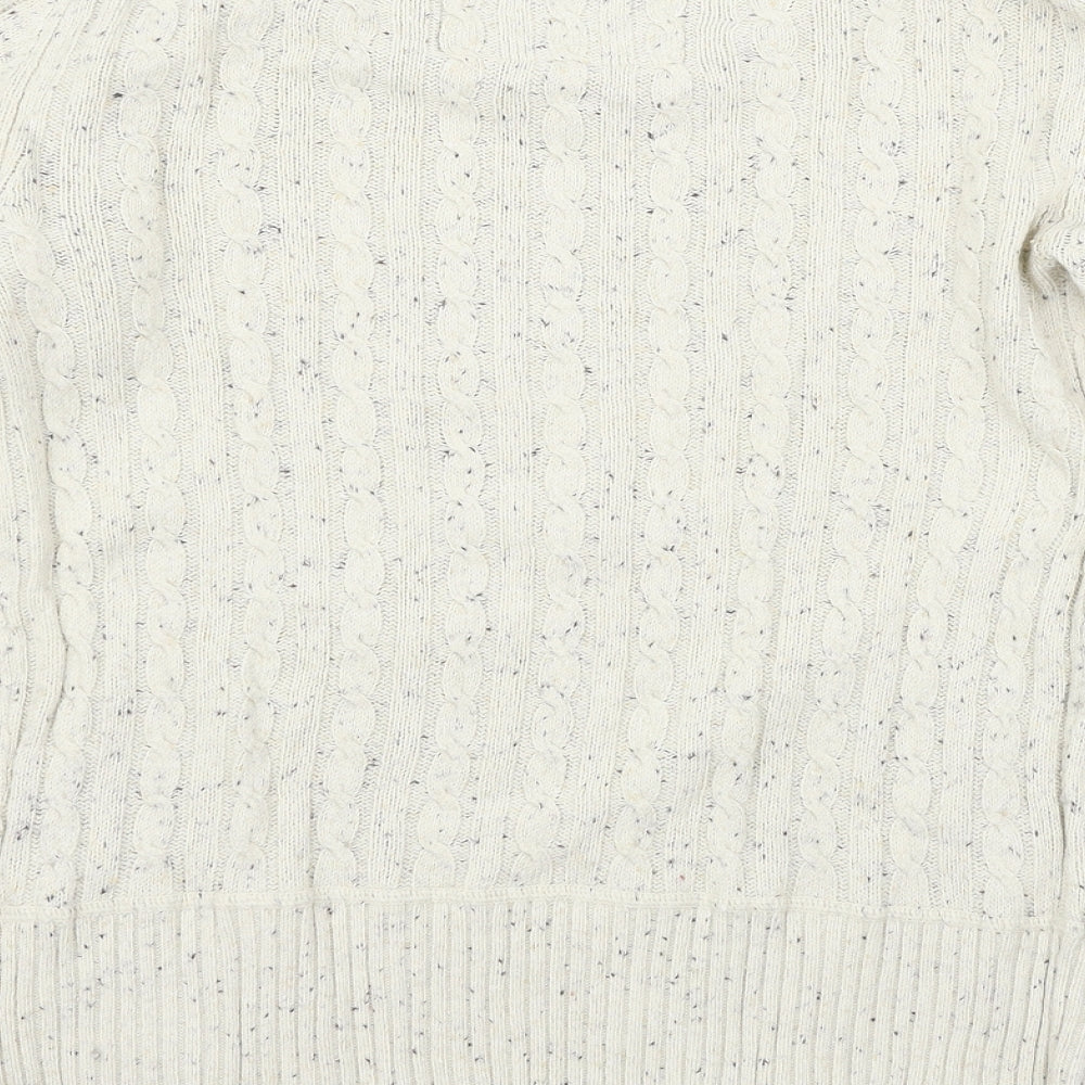 Superdry Womens White   Pullover Jumper Size L