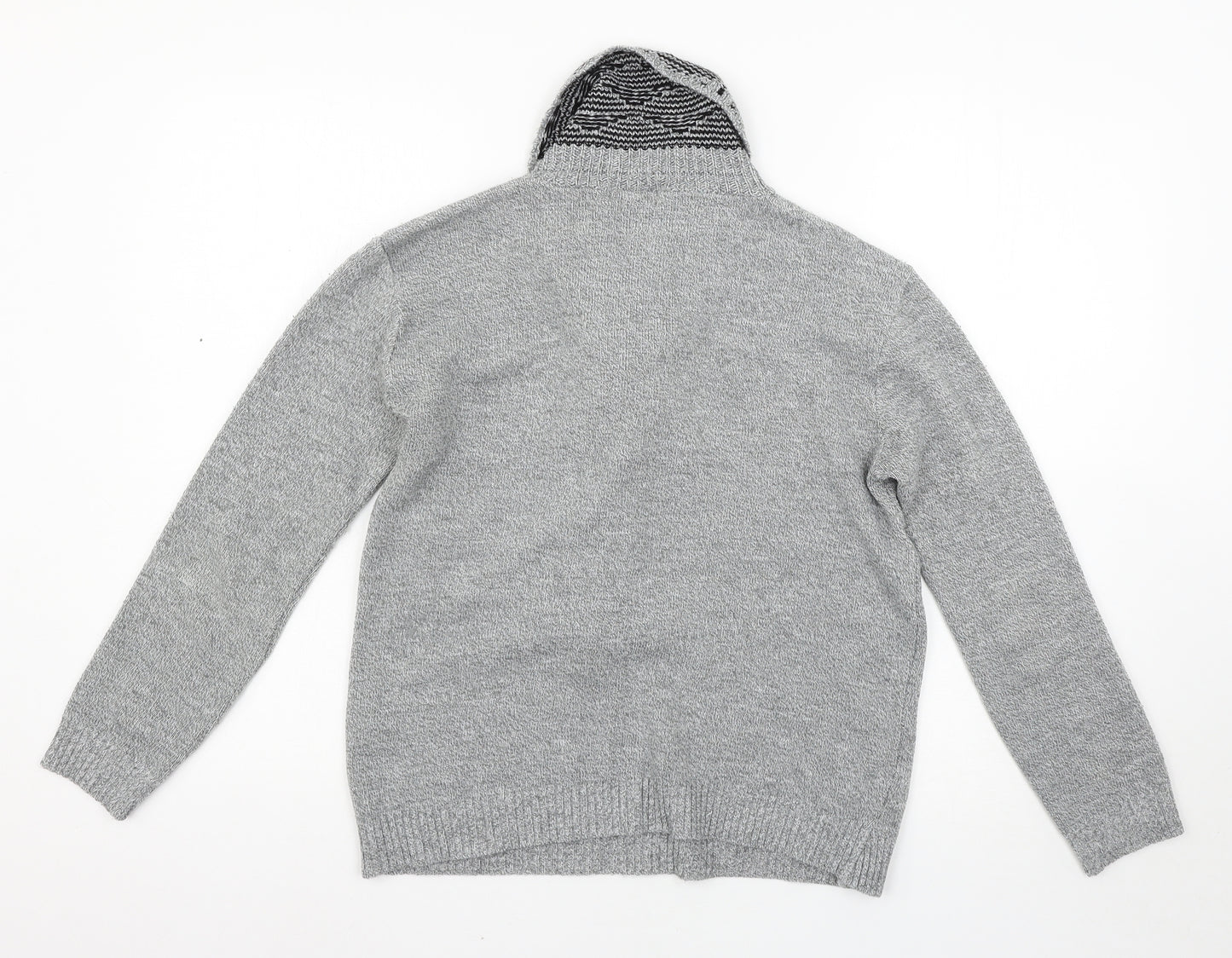 MONIQUE Womens Grey   Pullover Jumper Size M