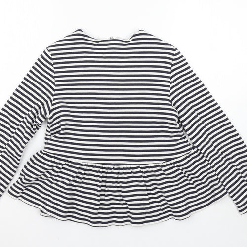 Topshop Womens Multicoloured Striped  Pullover Jumper Size 6