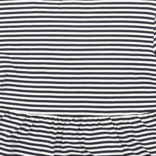 Topshop Womens Multicoloured Striped  Pullover Jumper Size 6