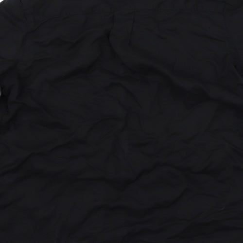 Yessica Womens Black   Basic Button-Up Size 6